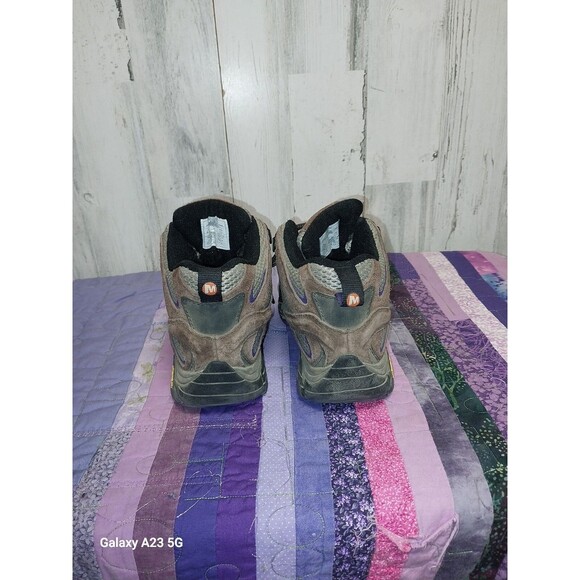 Merrell Women's Moab 2 Mid Vent Mid Hiking Boots Bracken/Purple Size 6.5, J06050 - Picture 9 of 13